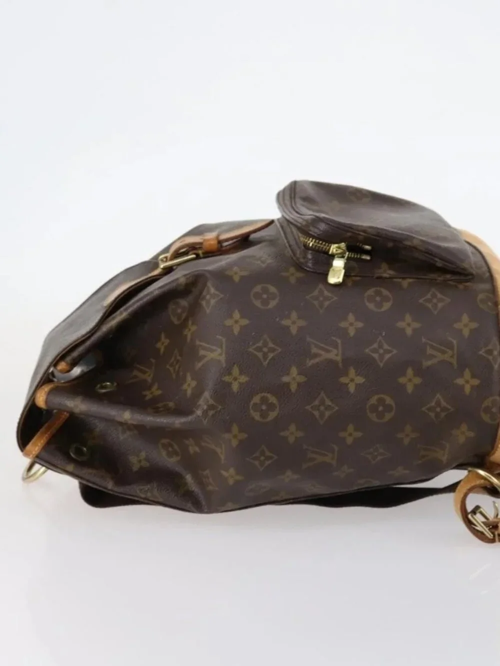 LOUIS VUITTON Monogram Montsouris GM Backpack M51135 LV Auth BA5703